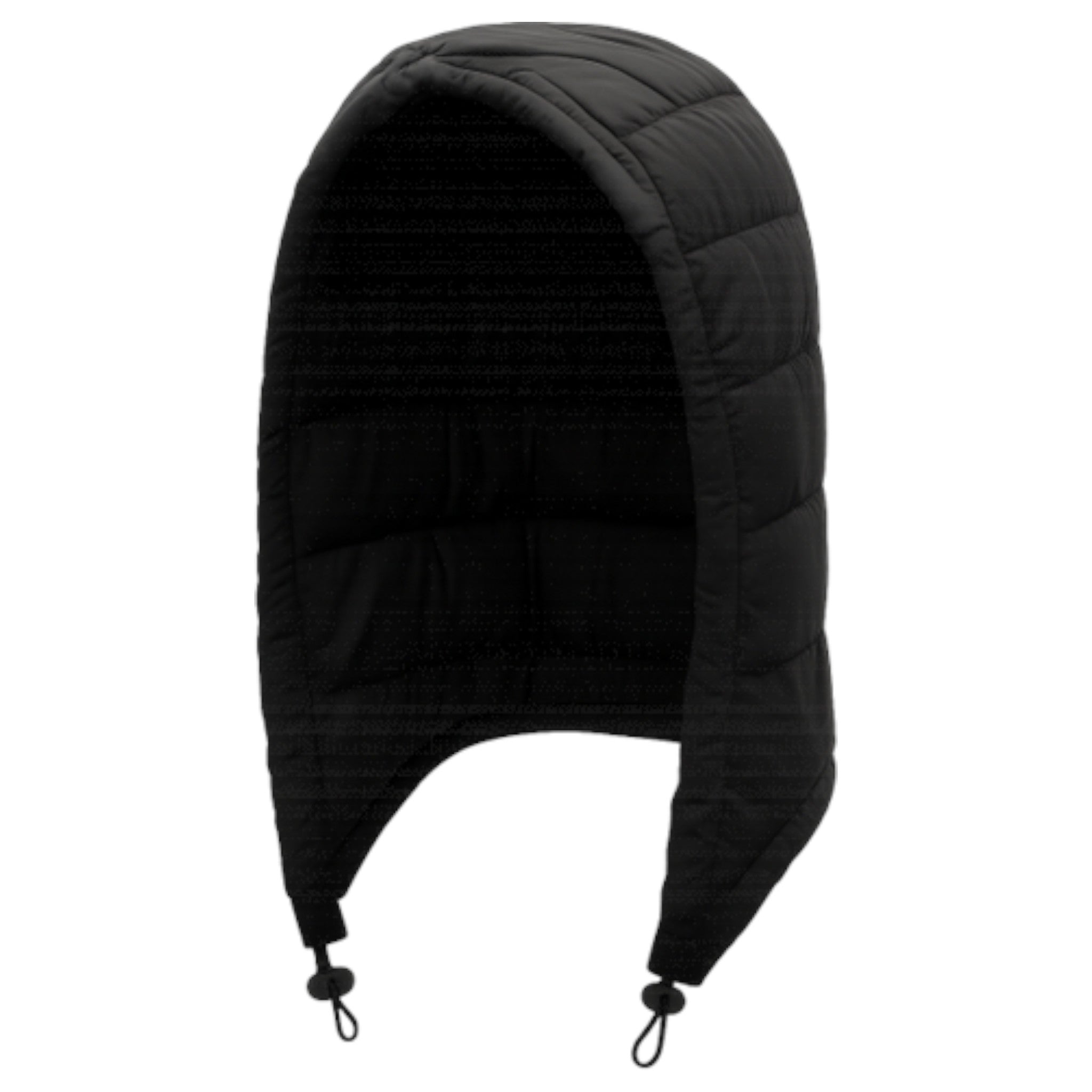 JDN men’s black puffer coat with detachable hood and zip pockets UK winter jacket